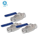 6000PSI Forged Stainless Steel Ball Valve ASME With Straight Handle