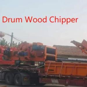 Quality Electric Wood Chipper Machine Automatic Feeding Industrial Wood Shredder wholesale