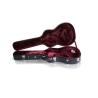 Buy cheap Vintage Waterproof Black Wooden Guitar Case With Velvet Padding Interior from wholesalers