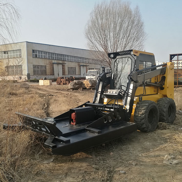 SNSC EPA EV Engine 350kg 500kg Mini Diesel Skid Steer Loader Max Dumping Height 2050mm