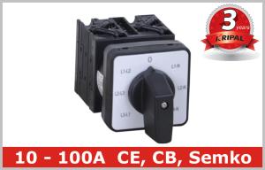 Quality University 8 Position Rotary Switch 2 Pole / 4 Pole Isolator Switch wholesale