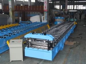 Quality Corrugation Sheet Steel Tile Roll Forming Machine wholesale