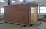 Light Steel Structure Holiday Home / Prefabricated Garden Studio For Holiday