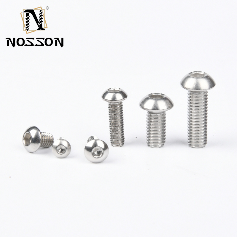 M2 M2.5 M3 M4 M5 M6M8 M10 M12 M14 M16 M18 M20 M24 M27 M30 Plain Finish Flat Head Hexagonal Furniture Socket Screws And Bolts