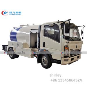 Quality Left Hand Drive 5000L 2MT LPG Transport Truck wholesale