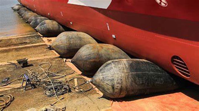 Custom Marine Rubber Airbags Boat Lift Air Bags Repair Materials For Ship Launching