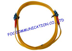 Quality Duplex 2.0mm fiber optic patch cord lc lc For FTTH , Low Insertion Loss wholesale