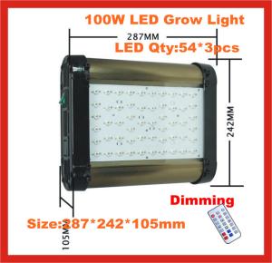 Quality Dimmable grow light Phantom 100W Grow Light with dimmer and timer Led Plant Growing wholesale