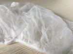 White Food Industry Men 18'' 10gsm Disposable Beard Cover