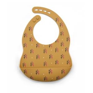 Quality Newborn Cartoon Resist Stain Baby Silicone Bib Dishwasher Safe wholesale