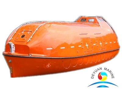 6.5m F. R. P. Totally Enclosed Lifeboat Marine Safety Equipment For 6- 60 Person