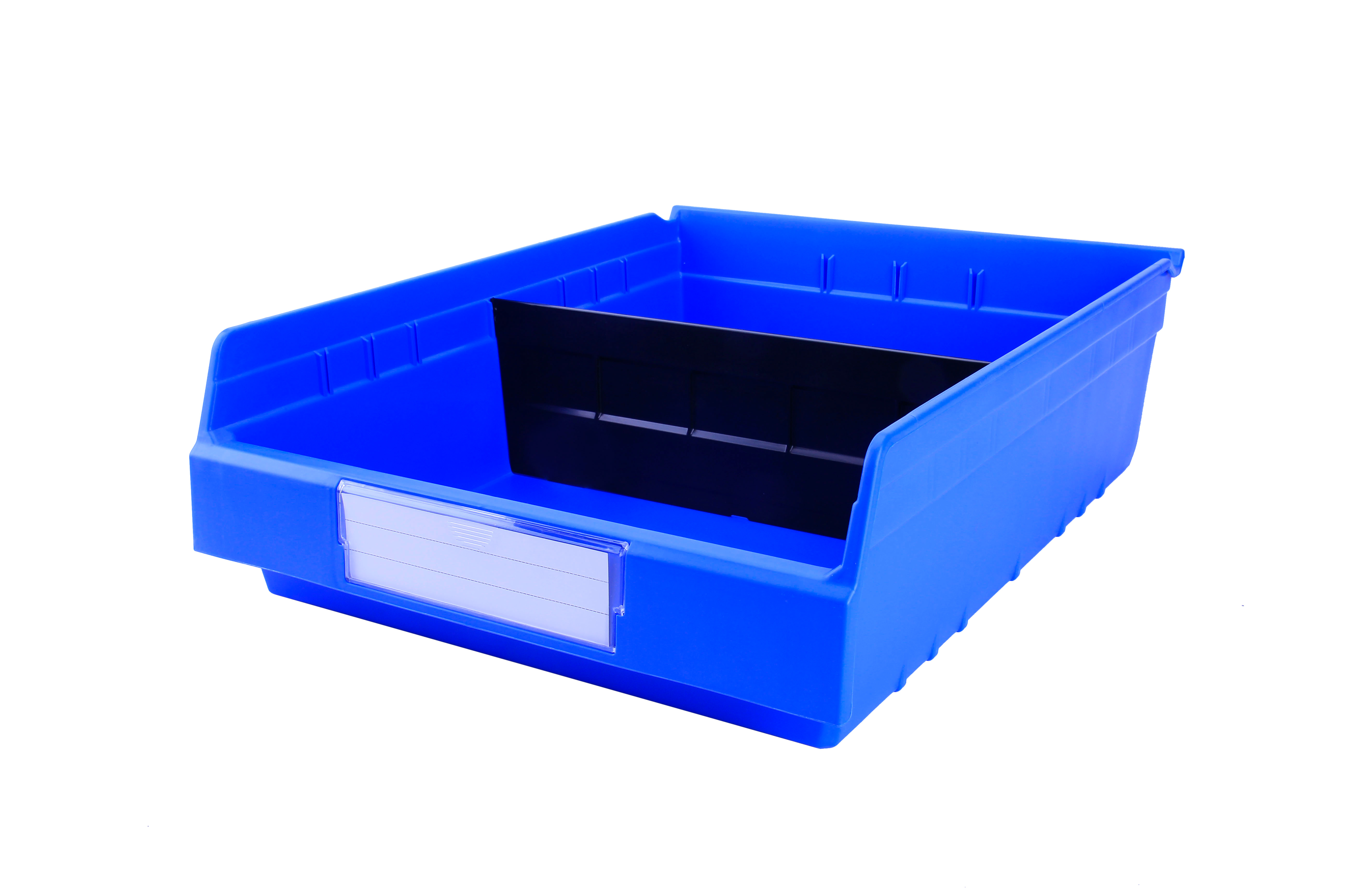 Warehouse Tool Storage Stackable Solid Box with Large Capacity and Semi-Open Front PP Box