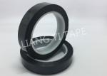 Single Side Coated Black Electrical Tape , 2 Mils Polyester PET Film Flame