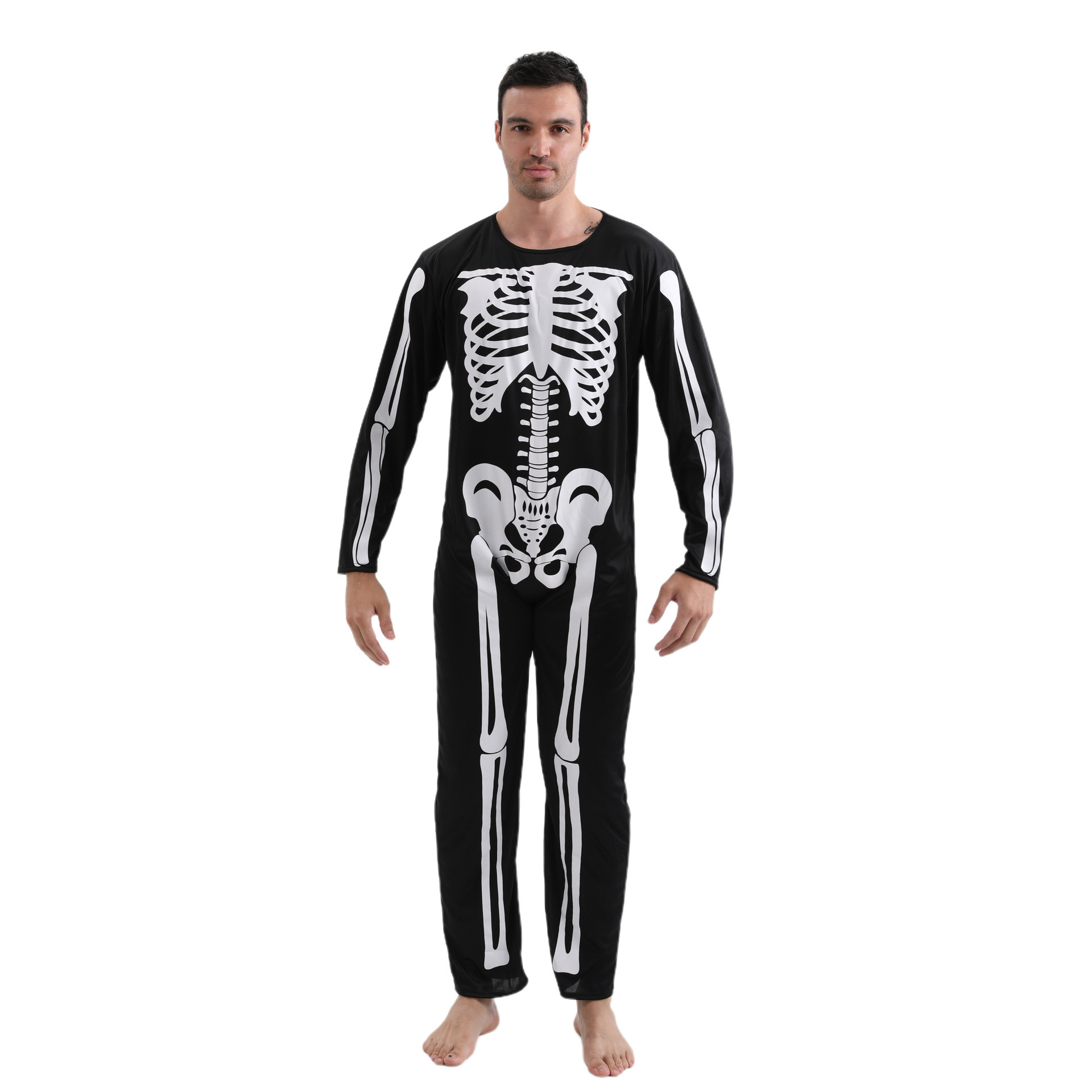 7 Days Sample Order Lead Time Support Skeleton Costume for Party Bone Prop Costume Set
