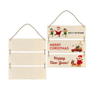 Quality Wooden Sublimation Hanging Sign With Rope For Sublimation Printing wholesale