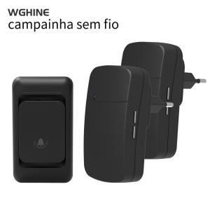 China Wi Fi Battery Wifi Video Doorbell Black Wireless Video Doorbell on sale