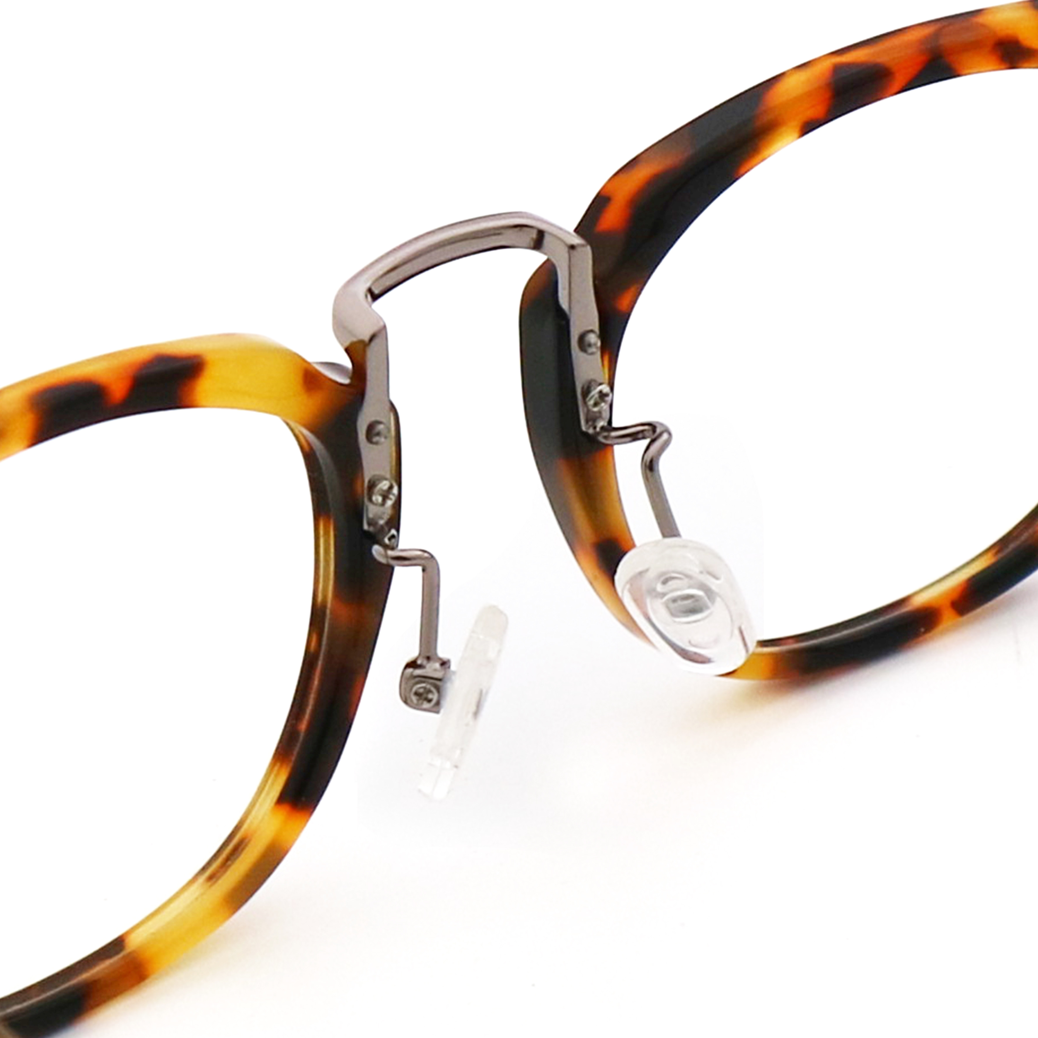 Full-rim Frame Enduro Wood Grain Acetate Optical Glasses Frame For Men And Women