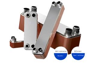 Quality B3-50-48D Cheap Price 10HP Heat Exchanger evaporator Copper / Stainless Steel 304/316 Brazed plate heat exchanger manufacturer wholesale