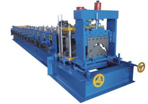 Quality CE Ridge Cap Roll Forming Machine Cr12 Hydraulic Cutting wholesale