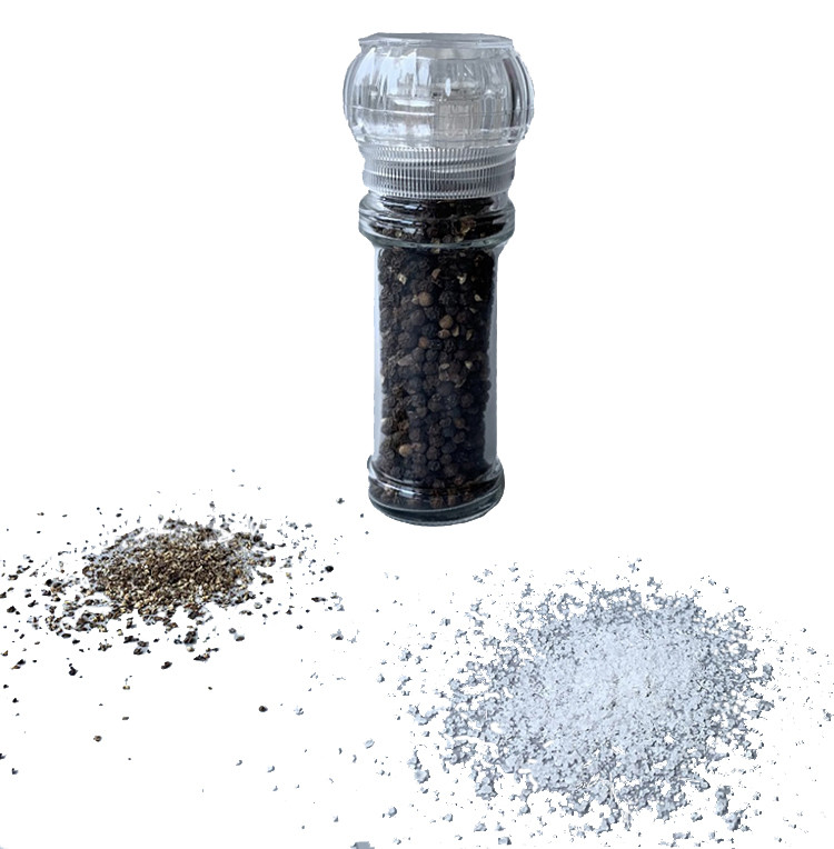 Manual Spice Grinder 72.5g 360ml Plastic PET Jar