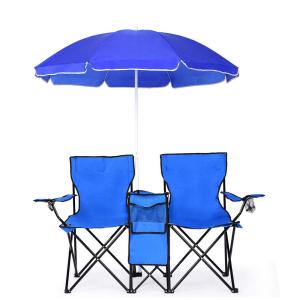 Quality Great Strength Folding Picnic Chair With Umbrella wholesale