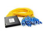 1X32 1X64 Fiber Optic PLC Splitter Module 1260nm - 1650nm For GPON Network