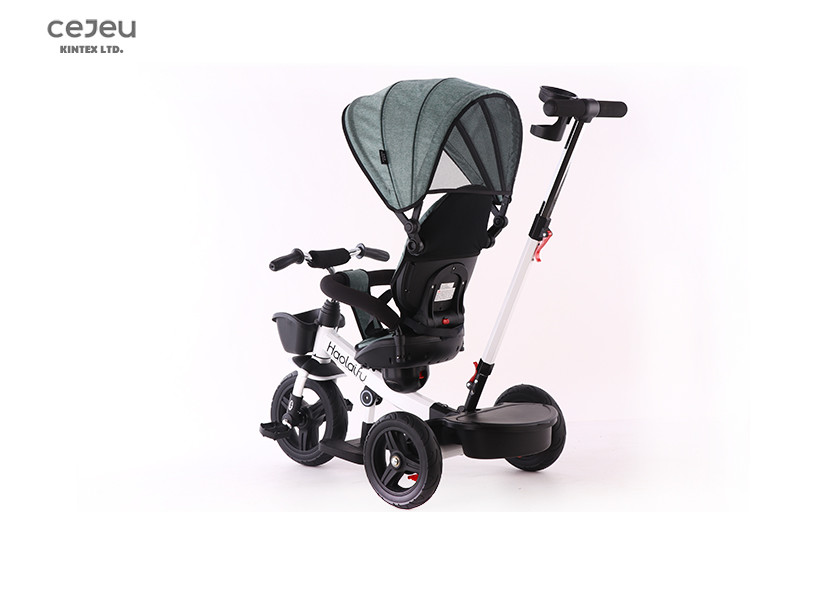 EN71 Ride On Trike With Parent Handle 8.5KG 360 Seat Rotatable