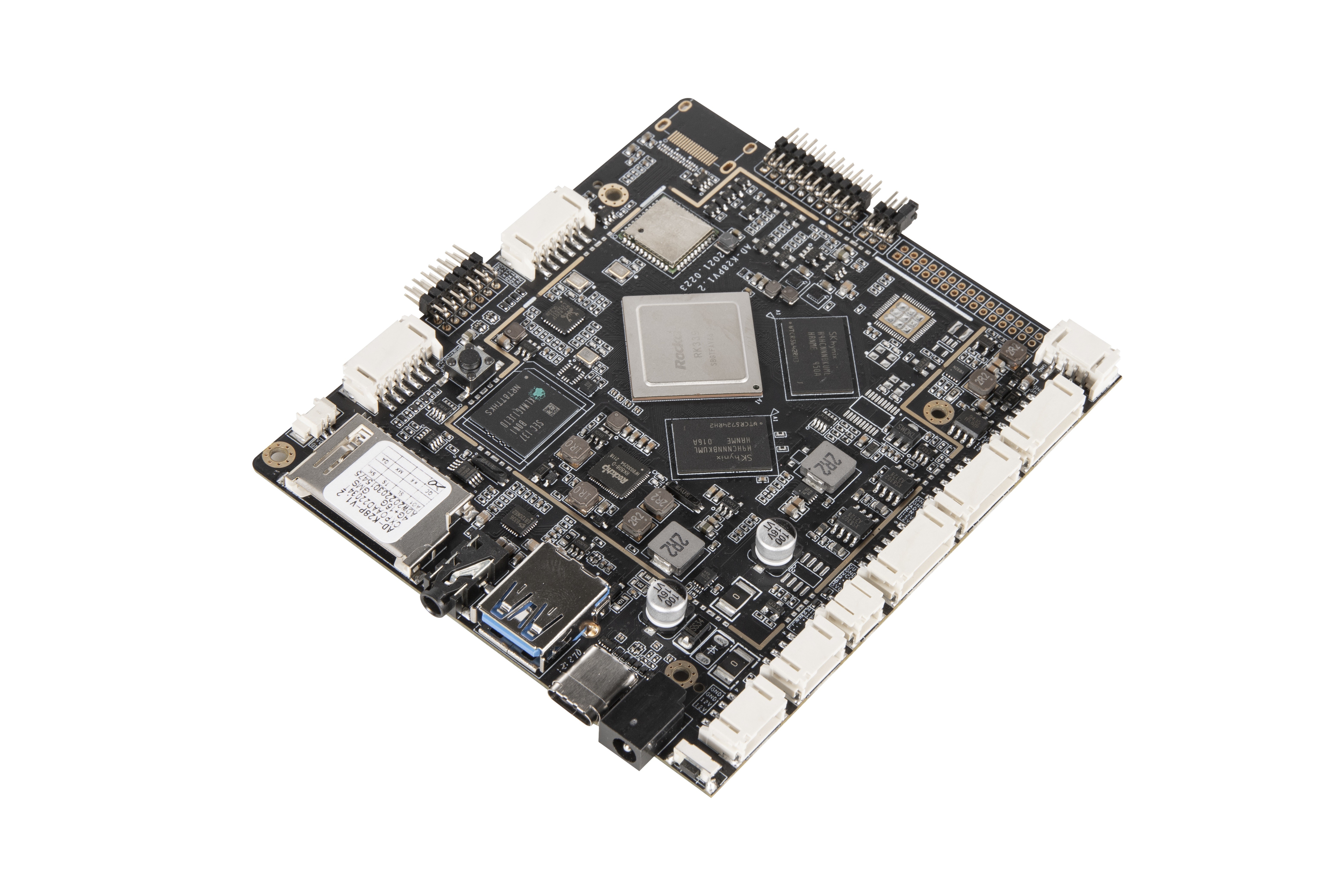 Sunchip RK3399 Android 10 Embedded Arm Board For Compact Devices VENDING POS digital signage machines