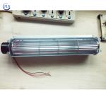 Air cooling 12V dc motor cross flow fan for refrigerator and log burning