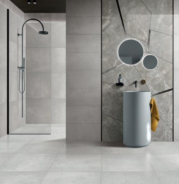 Kitchen Matt Surface Tile 300 x 300mm Size Floor Tile Light Beige Interior Ceramic Tile
