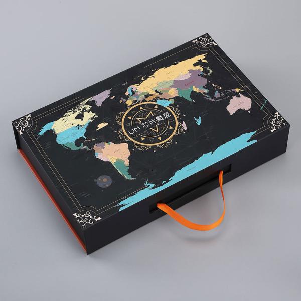 Handheld Gift Box Magnetic Flip Cover 3D Display Gift Box Customized Creative