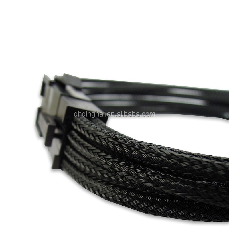Sleeved Male to Female 8 Pin PCIE Extention Cable