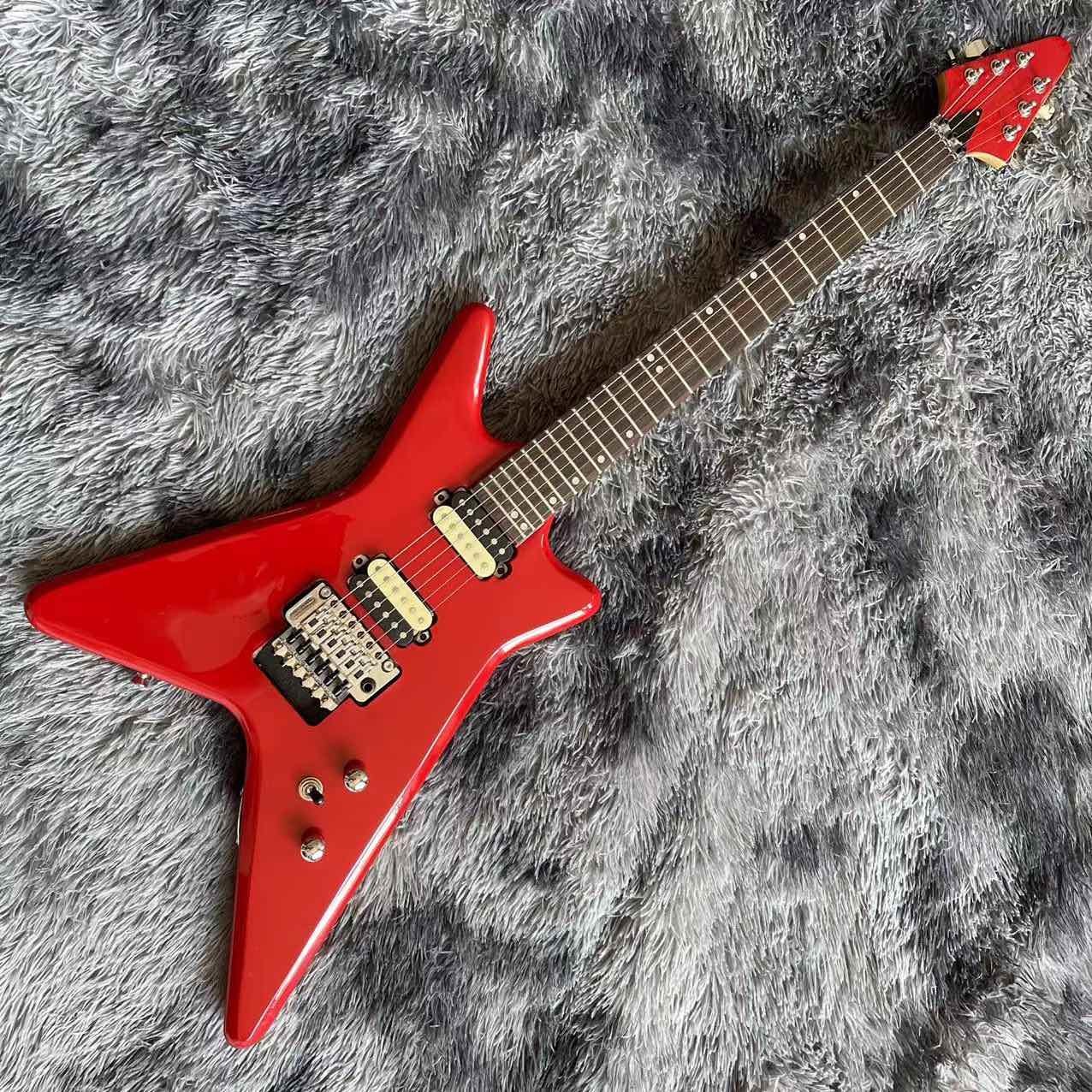 Custom Irregular shape electric guitar in kinds colors