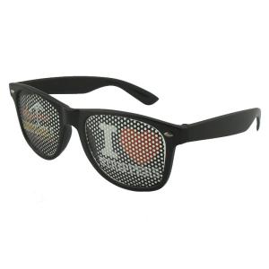 Quality Colorful Print Pinhole Sticker Glasses Sunglasses Logo Customized wholesale