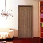 50mm Thick Commercial Fire Rated Interior Wood Doors For House Hotel Villa
