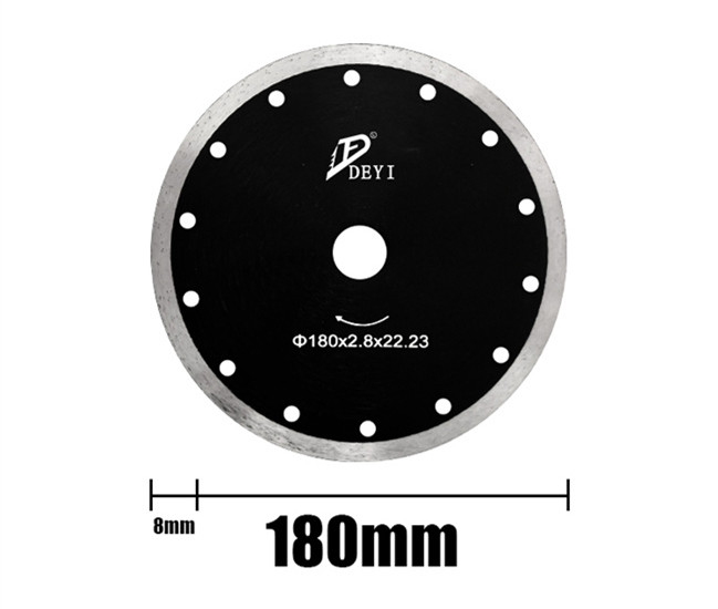 2.0mm Marble Cutting Diamond Saw Blades Sintered Hot Press