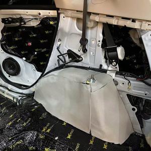 Quality Honda FIT Car Hood Insulation Pad Soundproofing Scheme Mixed Material wholesale