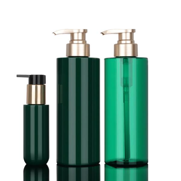 Luxury 16oz Green Round Kylie Skin Clear Body Hibiki Empty 500ml Shampoo And