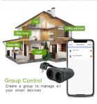 Timing Control Smart Electrical Plug And Socket 110V~240V Waterproof Outdoor