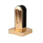 Simple Design Style Gold Clamp for Frameless Glass Fence Railing System