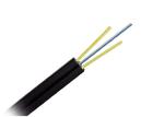 Fiber Cable Connectors 4core 12core FTTH Drop Cable With KFRP And Steel