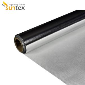 Quality Aluminum Foil Laminated Fabric , Fiberglass Fire Resistant Fiberglass Cloth wholesale