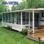Wall Mounted Solarium Room Additions Metal Three Season Sunroom