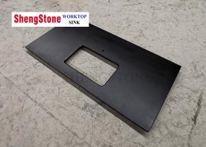 China High Temperature Resistant Black Epoxy Resin Worktop Laboratory Island Bench With Sink on sale