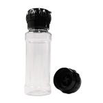 Black Kitchen Plastic 50g 160mm 200ml Manual Pepper Grinder