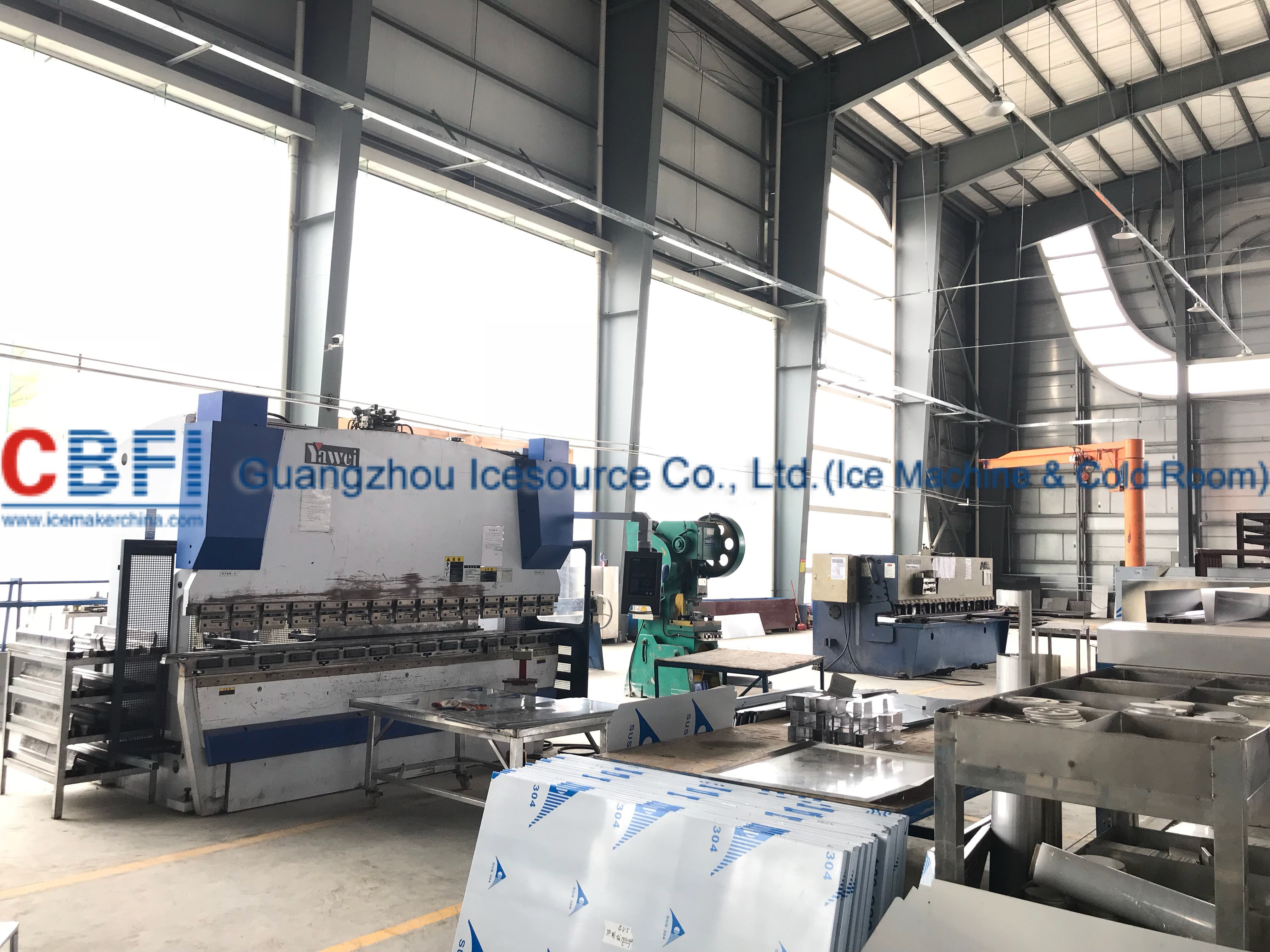 22*22*22mm R507 Refrigerant Ice Cube Machine For Indonesia Ice Plant
