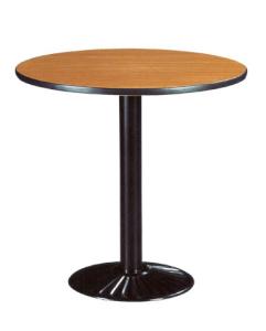 Quality Iron Leg Round Banquet Buffet Table PVC Surface Plywood Board wholesale