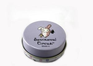 Quality Lovely Small Round Lip Balm Tin with Window wholesale