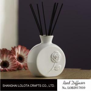 Quality Flower Pattern Ceramic Scent Diffuser For Beauty Care , Soothing Nerves wholesale