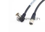 Right Angle Hirose 12 Pin Male Female Connector Cable 5 Meters For Analog Camera